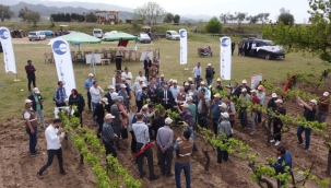  Ahmetli'de biyoteknik mücadele tarla günü