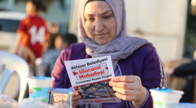 Akhisarlılar belediye iftarında buluştu