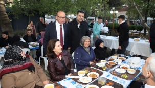 Başkan Akın,şehit ve gazi aileleriyle iftarda buluştu
