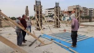 Başkan Akın yatırmaları denetledi