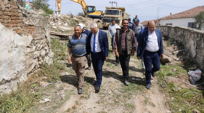 Başkan Bilgin Tirkeş mahallesi'nde
