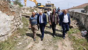 Başkan Bilgin Tirkeş mahallesi'nde