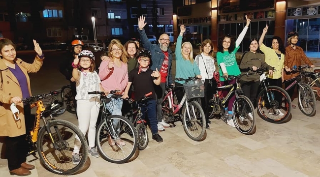 "Bisikletin sultanları"bisiklet kursu devam ediyor