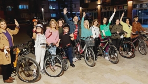 "Bisikletin sultanları"bisiklet kursu devam ediyor