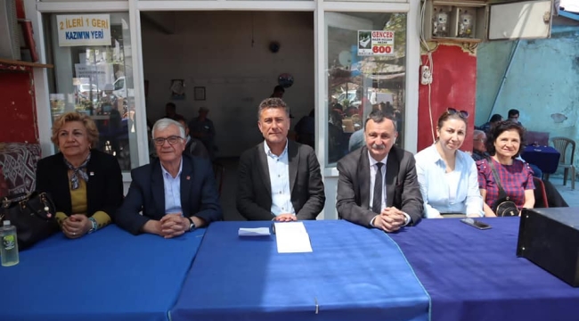 CHP'liler Demirci,Selendi ve Köprübaş'ında 