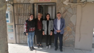 CHP'liler muhtarları ziyaret etti