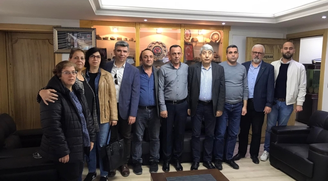 CHP Soma yönetimi Maden-İş sendikasında