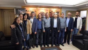 CHP Soma yönetimi Maden-İş sendikasında