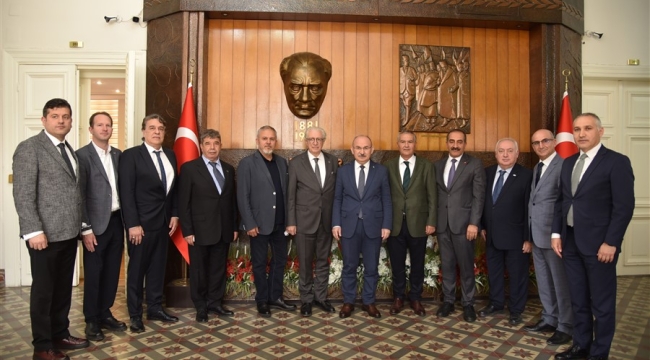Ege ihracatçılar birliği yöneticileri Manisa'da