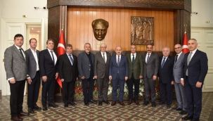 Ege ihracatçılar birliği yöneticileri Manisa'da