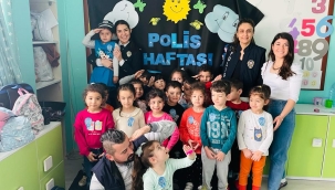 Emniyet görevlilerinde Alaşehir ve Selendi'de okul ziyaretleri