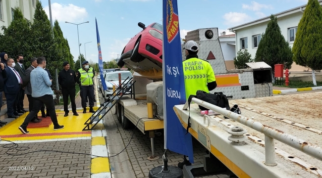 Emniyet kemerini hayat kurtarır eğitimi
