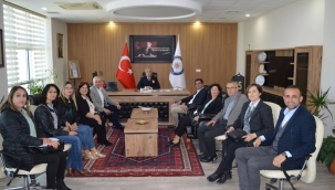 Emniyet müdürü Başaran'a CHP'liler polis haftası ziyareti