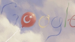 Google'dan özel 23 nisan doodle
