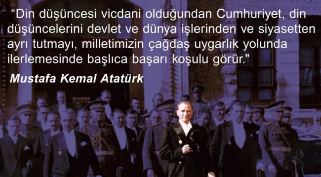 Laiklik günün 94.yıl dönümü