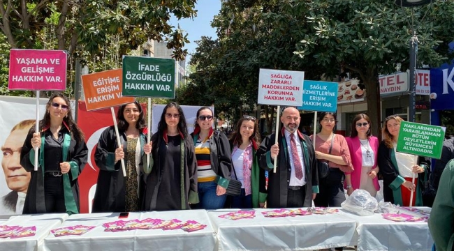 Manisa Barosundan 23 nisan etkinliği