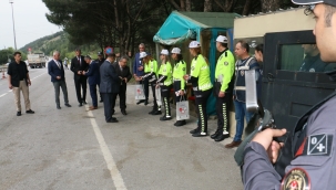 Manisa'da "Bayramınız Kemerli Olsun"denetimi