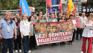 Manisa'da gezi davası tepki eylemi