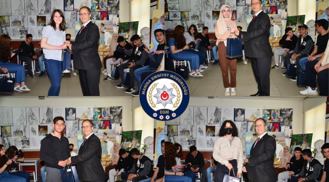 Müdür Uslusoy'dan öğrencilere hedliye