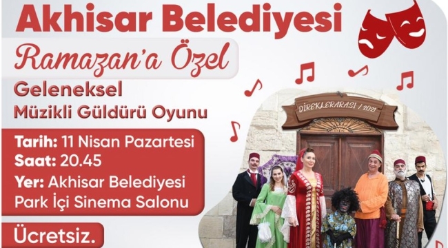 Ramazana özel geleneksel müzikli güldürü oyunu