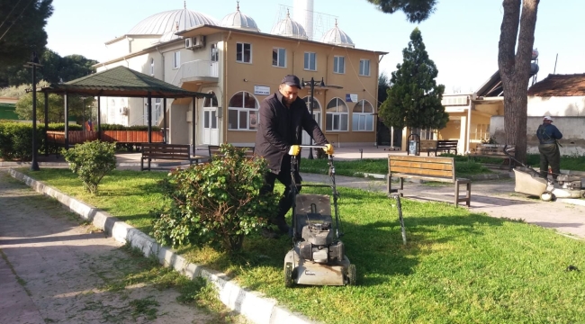 Saruhanlı belediyesinden 18 noktada bahar temizliği