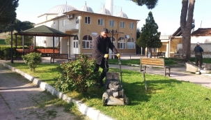 Saruhanlı belediyesinden 18 noktada bahar temizliği