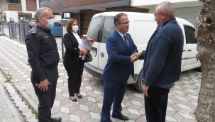 Şehit babasına ziyaret