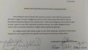 Soma'nın ısınma ve fatura indirimi gündeme alındı