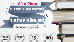 Turgutlu belediyesi kitap günleri başlıyor