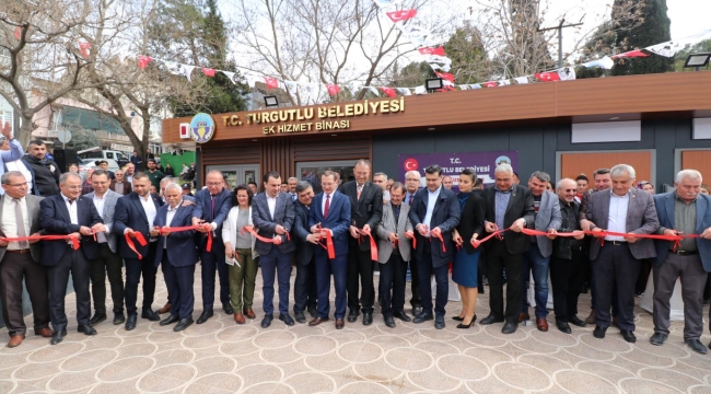 Turgutlu'da hizmet noktası açıldı