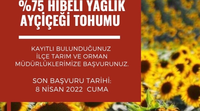 Üreticilere çağrı