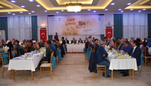 Vali Karadeniz,'bir lokma, bin sofra' programına katıldı