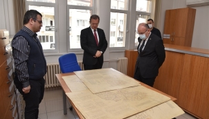 Vali Karadeniz'in kurum ziyaretleri sürüyor