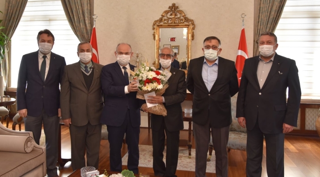 Yeni yönetim vali Karadeniz'i ziyaret etti