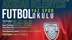 Akhisar belediyesi yaz spor okulu kayıtları başladı