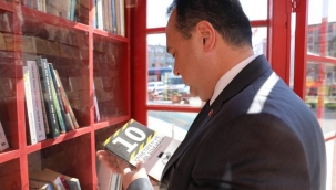 Akhisar'da belediye bir ilk imza attı:Askıda kitap uygulaması