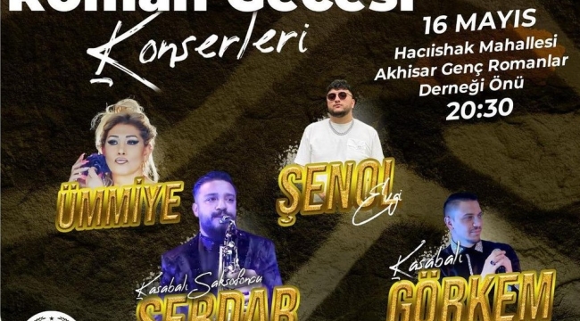 Akhisar'da roman gecesi