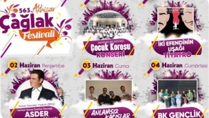 Akhisar'lılar Çağlak festivalinde eğlenceye doyacak