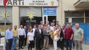 AKP'lilerin Alaşehir ziyareti