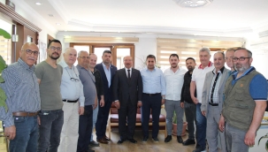 Akyüz'e hayırlı olsun ziyareti