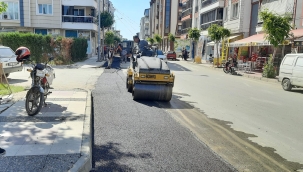 Alaşehir'de belediye 11 mahallede çalışıyor