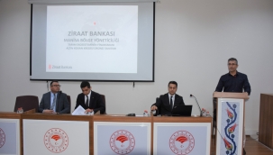 Bankacılar arı üreticileriyle kredi konuştu