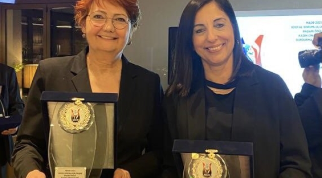 Başarılı kadınlar ödüllendirildi