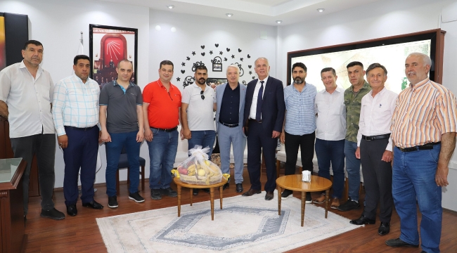 Başkan Bulgay'dan başkan Bilgin'e ziyaret