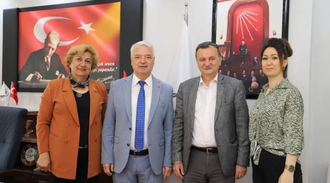 CHP il başkanı Balaban, belediye başkanlarını ziyaret etti