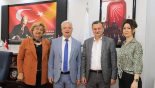 CHP il başkanı Balaban, belediye başkanlarını ziyaret etti