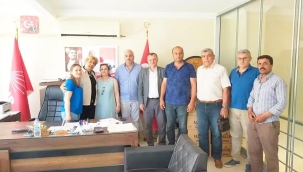 CHP'liler 3 ilçede eğitim çalışması yaptı