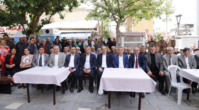 CHP'liler Ahmetli'de gencer etkinliğinde buluştu