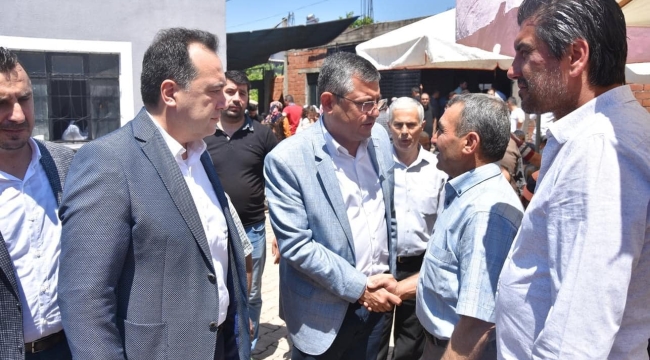 CHP'liler şehit hayrında buluştu