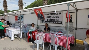 Festivalden önce stantlar açıldı